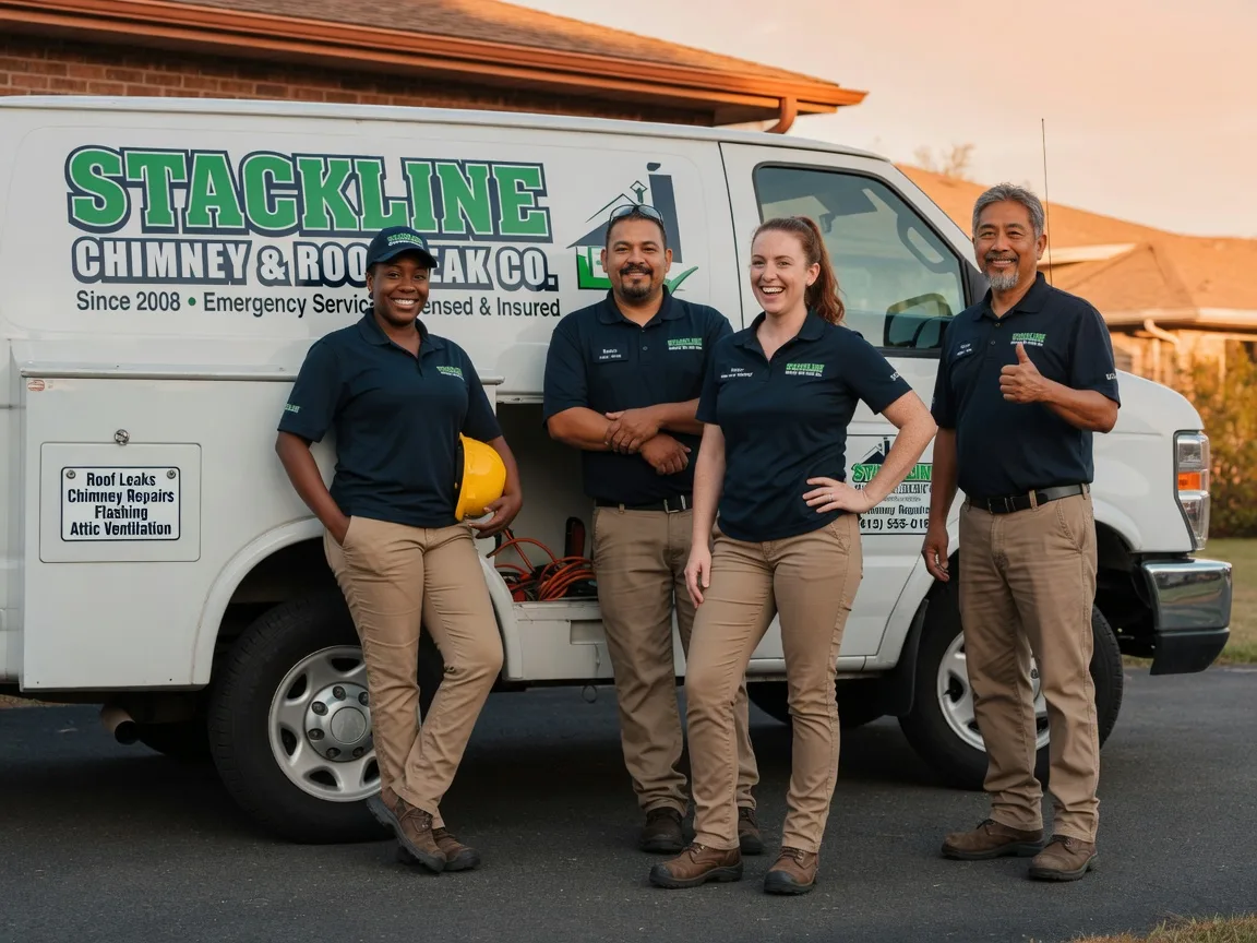 Chimney flashing repair company in South Pekin, IL